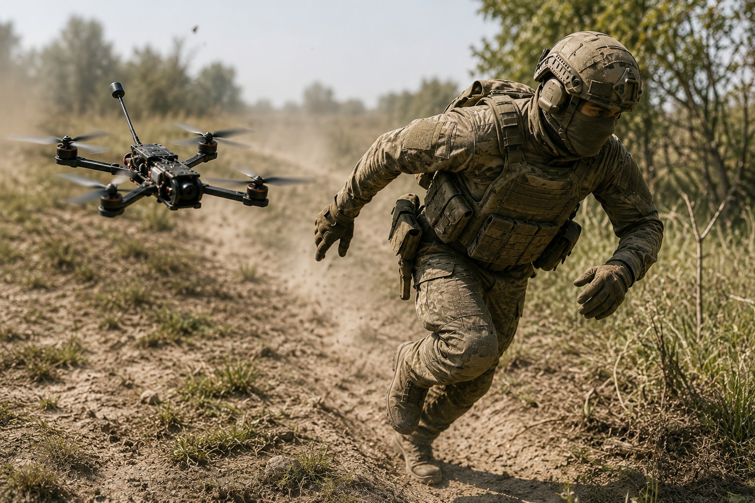 Как не сдохнуть, если за тобой гонится FPV-дрон