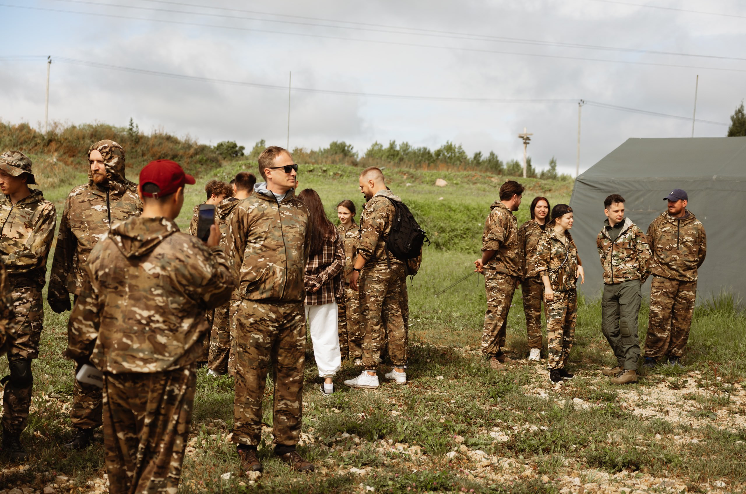 Провели военно-спортивное мероприятие
