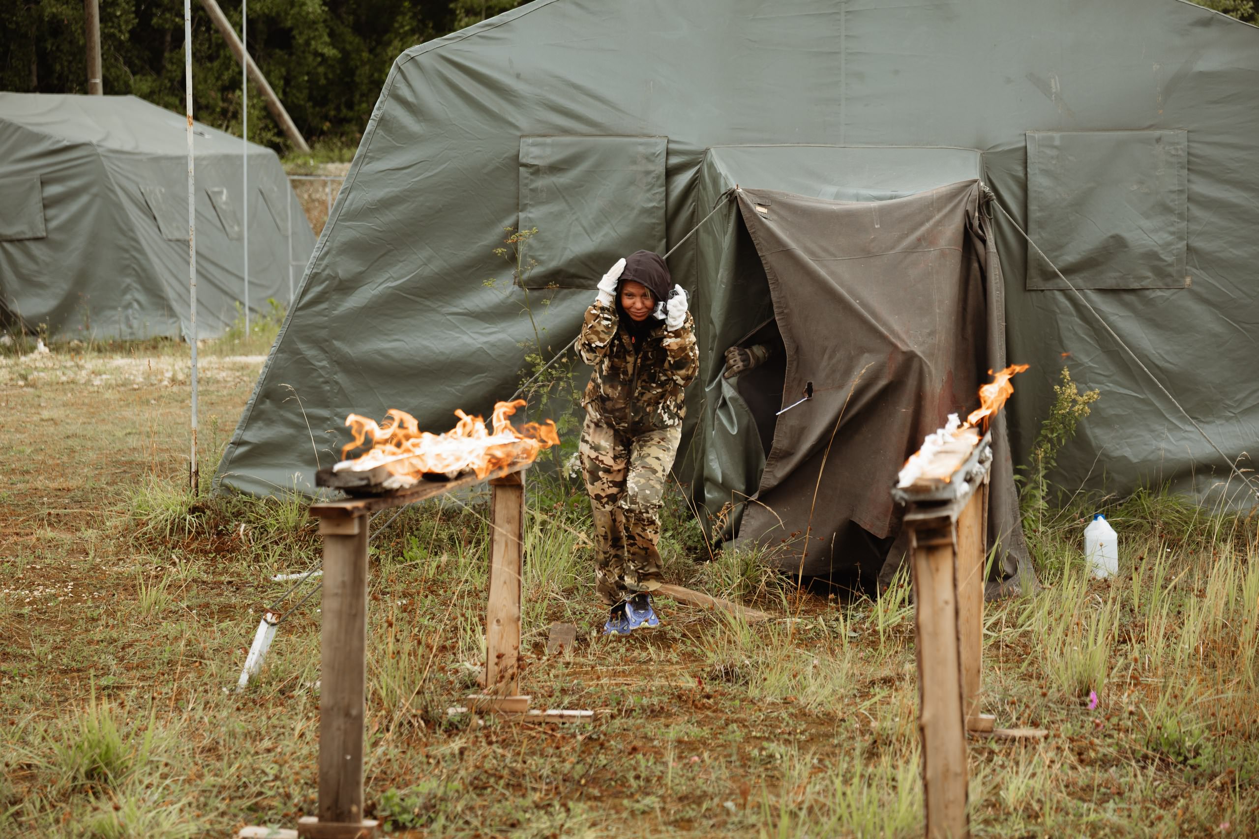 Провели военно-спортивное мероприятие