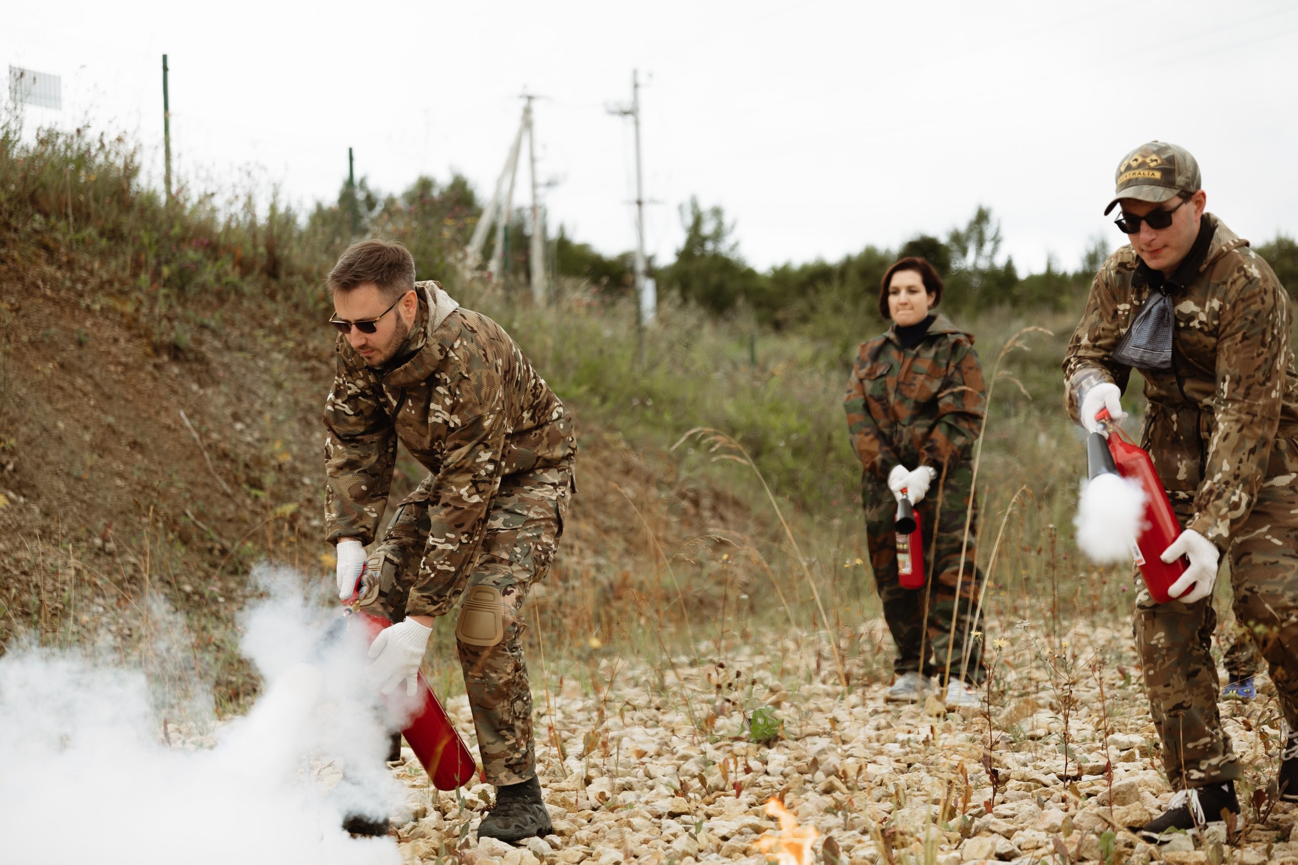 Провели военно-спортивное мероприятие